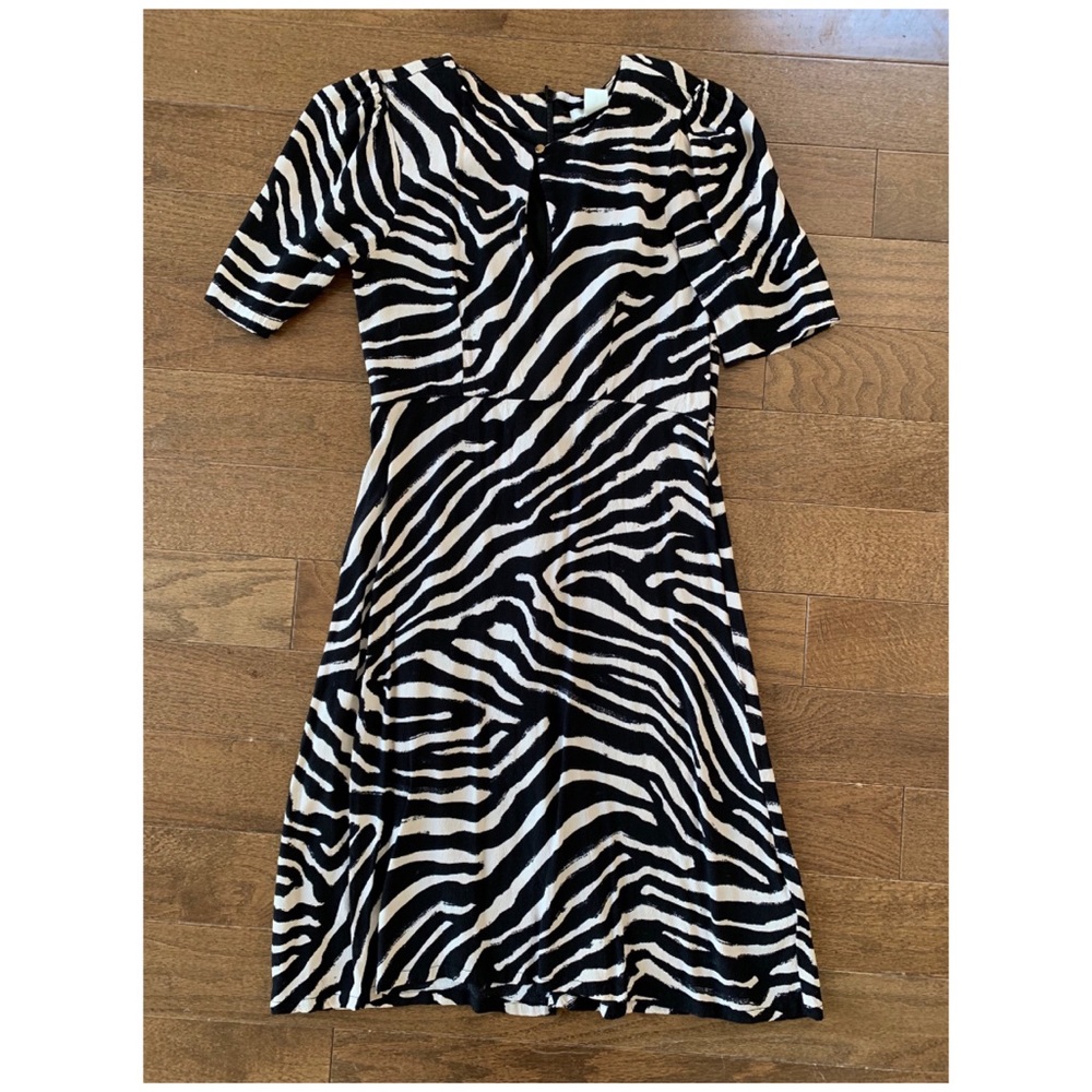 H&M dress 2 zebra print